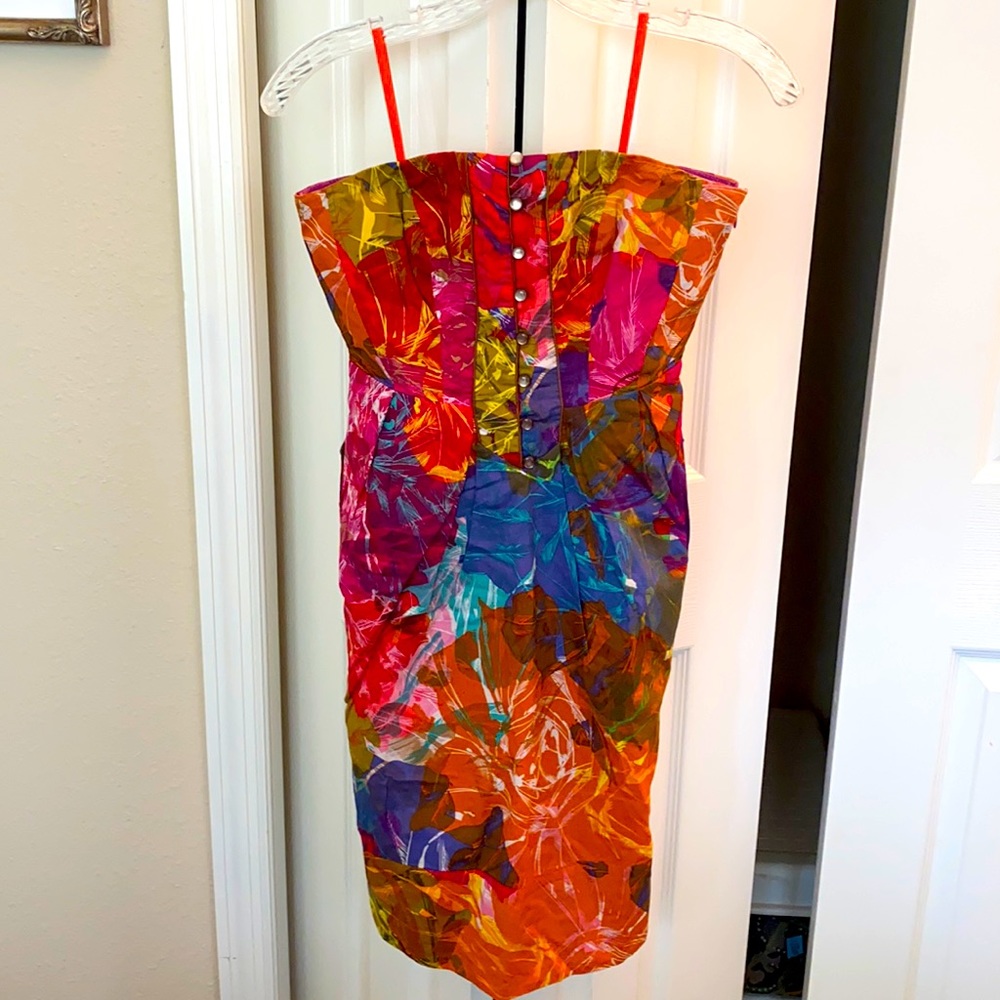 Anthropologie Moulinette Soeurs | Tropical printed dress - Picture 2 of 5